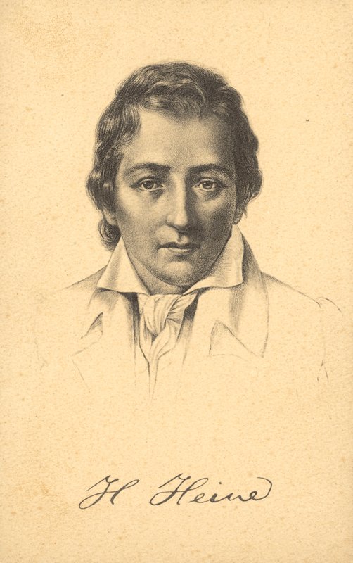 Heinrich Heine (litográfia) alkotó: German School