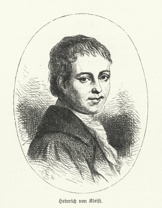 Heinrich von Kleist német költő, drámaíró, regény- és novellaíró (litho) alkotó: German School