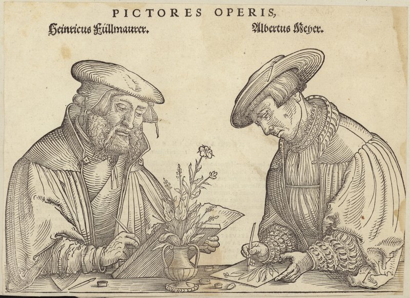 Heinricus Fullmaurer és Albrecht Meyer alkotó: German School
