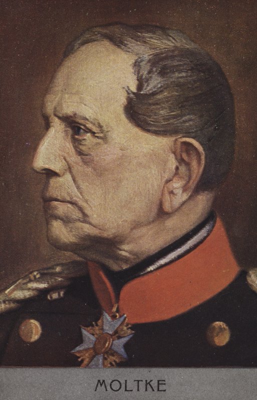 Idősebb Helmuth von Moltke, német tábornagy (színes litó) alkotó: German School