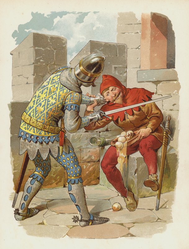 Illusztráció Till Eulenspiegelhez alkotó: German School