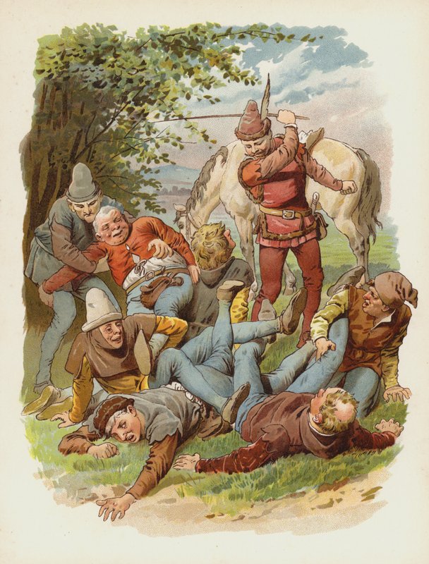 Illusztráció Till Eulenspiegelhez alkotó: German School