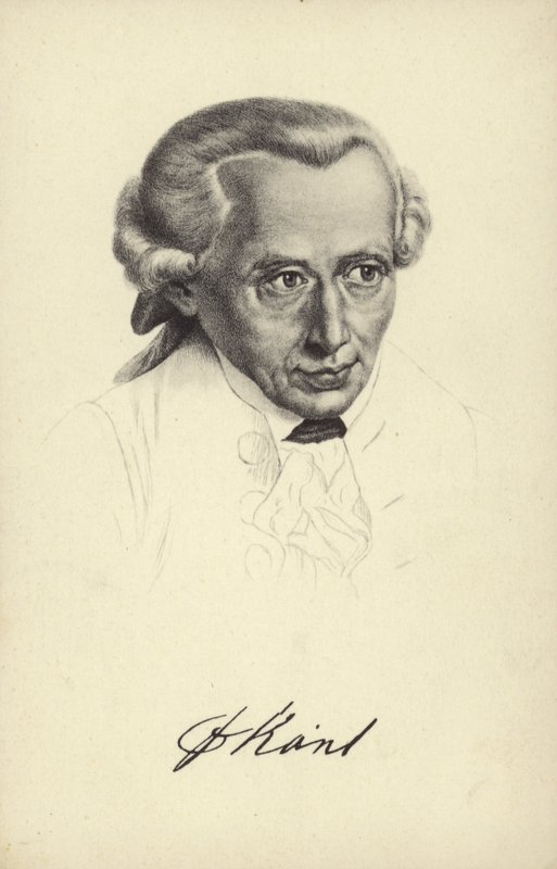 Immanuel Kant (litográfia) alkotó: German School