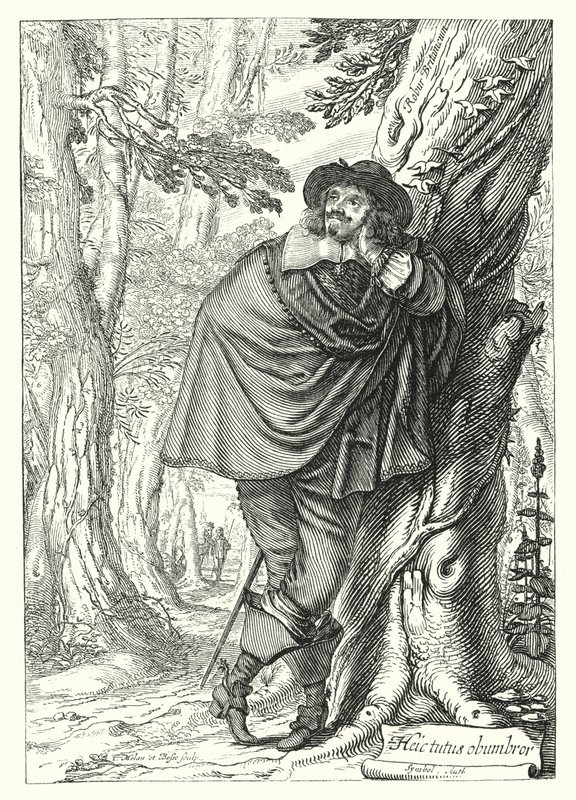 James Howell, angol-walesi történész és író (metszet) alkotó: German School