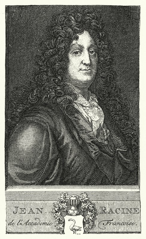 Jean Racine francia drámaíró (metszet) alkotó: German School