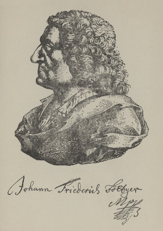Johann Friedrich Boettger, német alkimista (litho) alkotó: German School