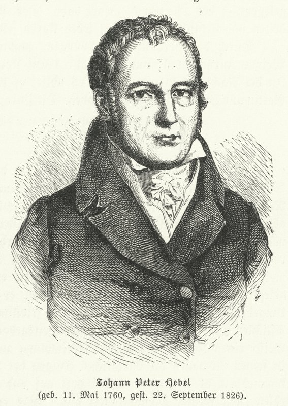 Johann Peter Hebel német költő alkotó: German School