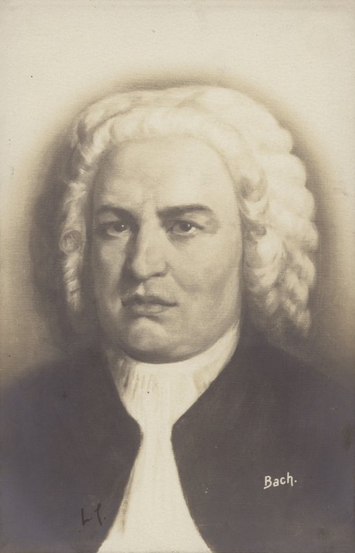 Johann Sebastian Bach német zeneszerző, orgonista, csembalóművész, brácsás és barokk hegedűművész (1685-1750) alkotó: German School
