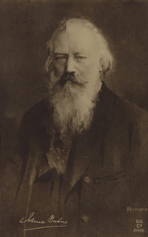 Johannes Brahms német zeneszerző és zongoraművész (1833-1897) alkotó: German School