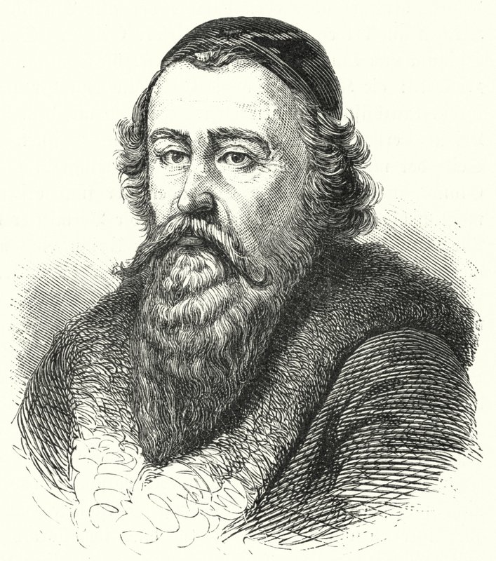 John Amos Comenius morva filozófus és teológus (metszet) alkotó: German School