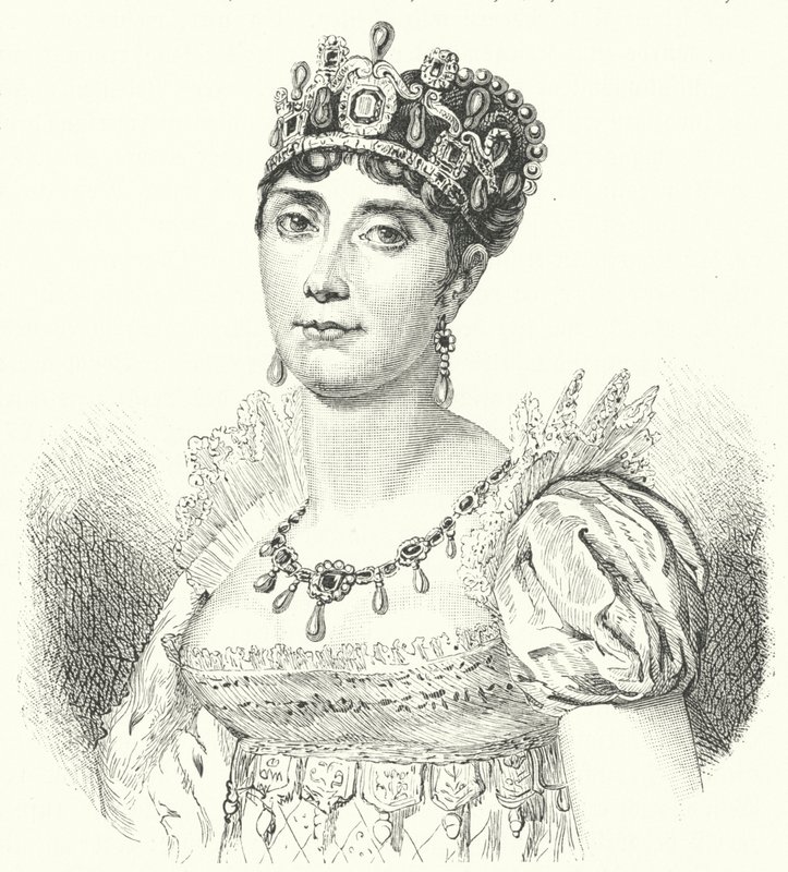 Josephine de Beauharnais, I. Napóleon első felesége (metszet) alkotó: German School