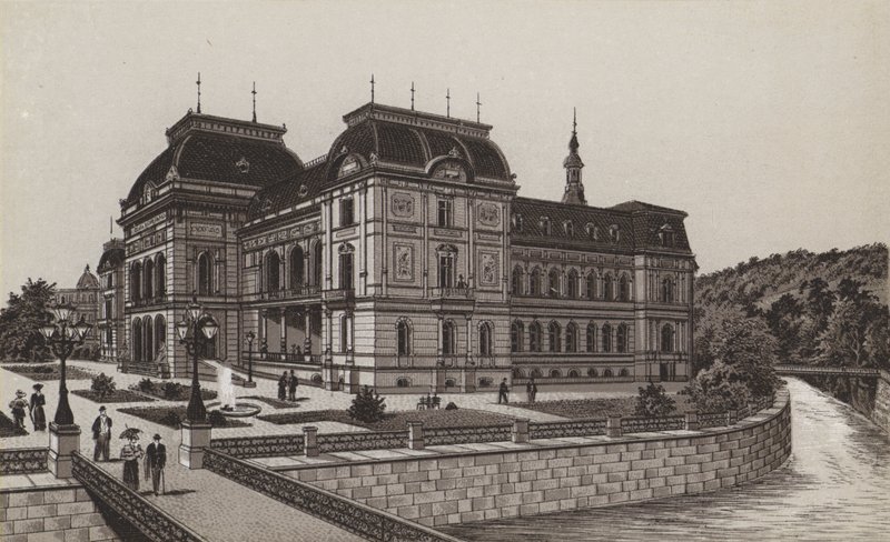 Kaiserbad (litho) alkotó: German School