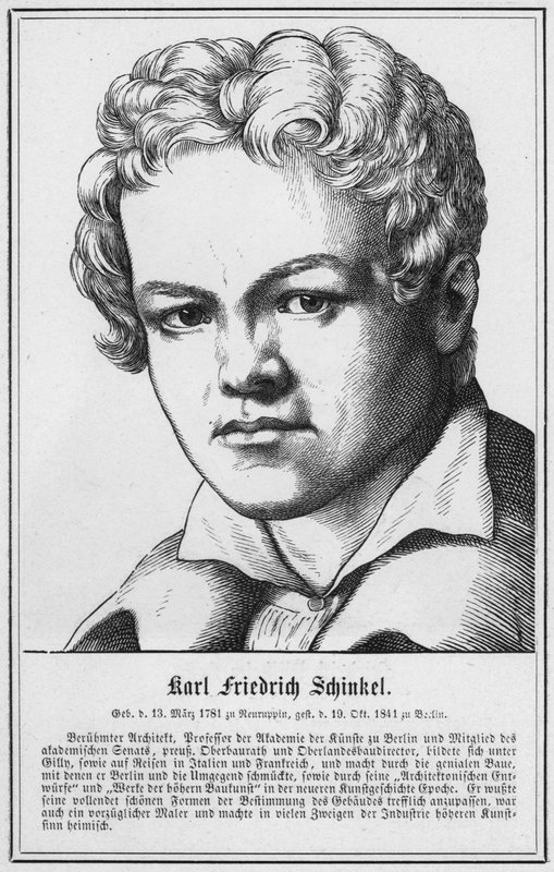 Karl Friedrich Schinkel (metszet) alkotó: German School