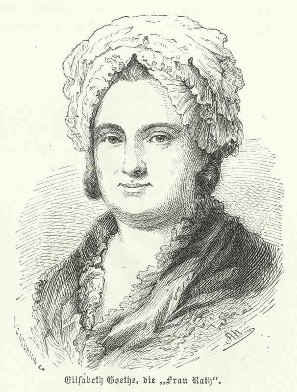 Katharina Elisabeth Goethe, Johann Wolfgang Goethe német író édesanyja alkotó: German School