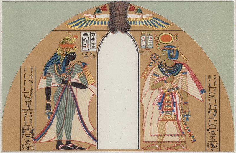 I. Amenhotep király és felesége alkotó: German School