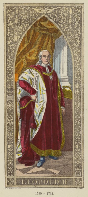 Lipót II, 1790-1792 alkotó: German School