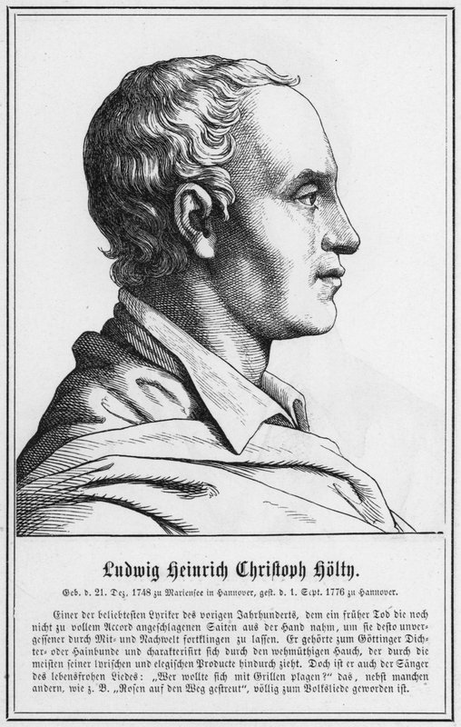 Ludwig Heinrich Christoph Holty (metszet) alkotó: German School