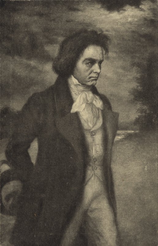 Ludwig van Beethoven német zeneszerző és zongoraművész (1770-1827) alkotó: German School