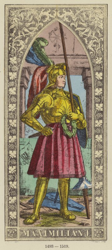 Maximilian I alkotó: German School