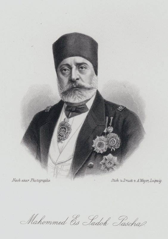 Muhammad III as-Sadiq, Tuniszi bég (metszet) alkotó: German School