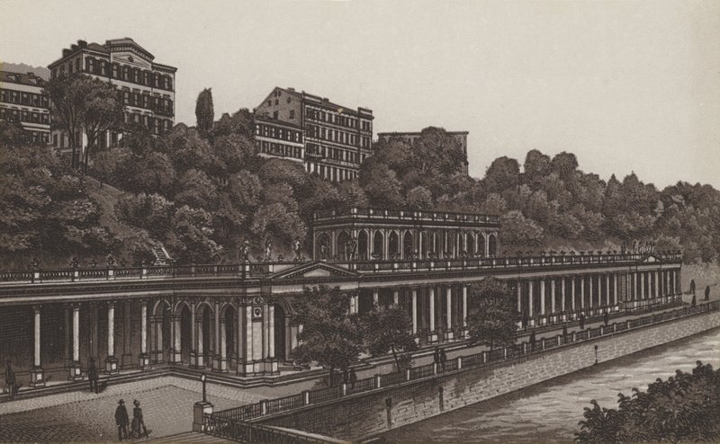 Muhlbrunncolonnade (tagok) alkotó: German School