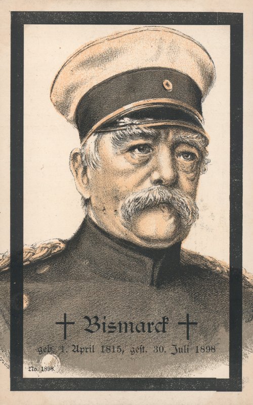 Otto von Bismarck (színes litó) alkotó: German School