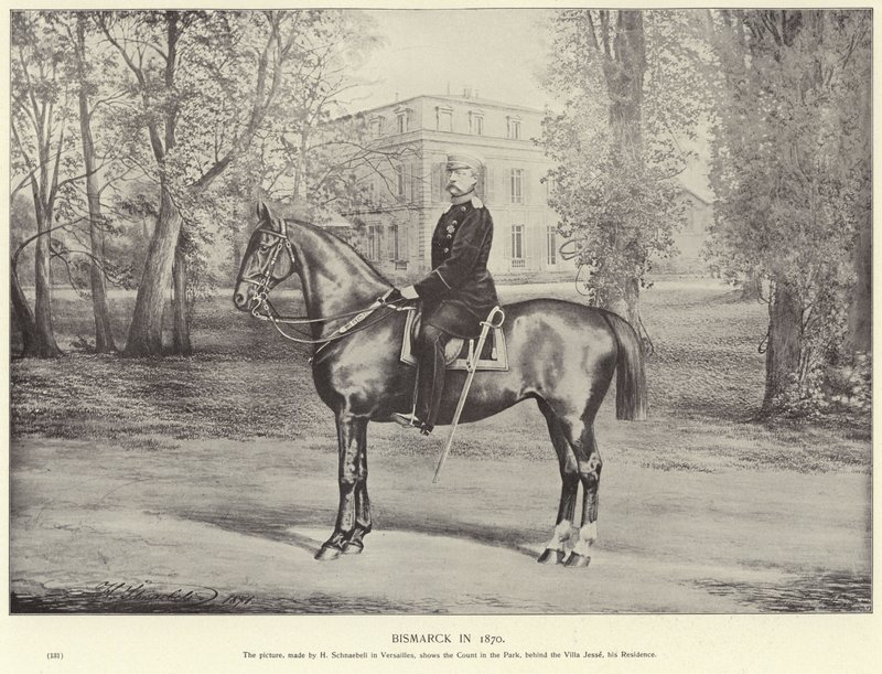 Otto von Bismarck 1870-ben alkotó: German School