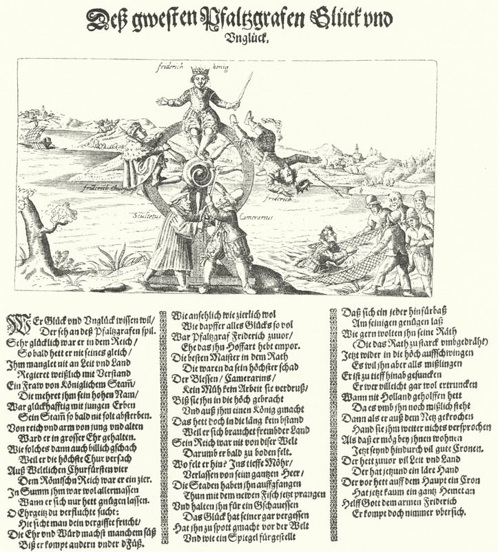 A cseh I. Frigyes télkirályt gúnyoló füzet, 1621 alkotó: German School