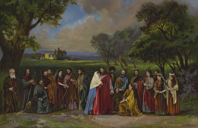Elválás Bethanyban alkotó: German School