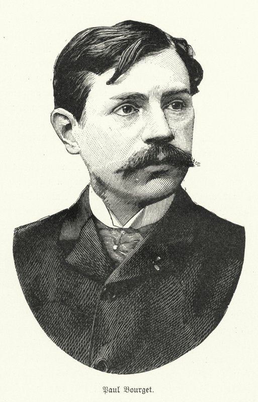 Paul Bourget francia regényíró (litho) alkotó: German School