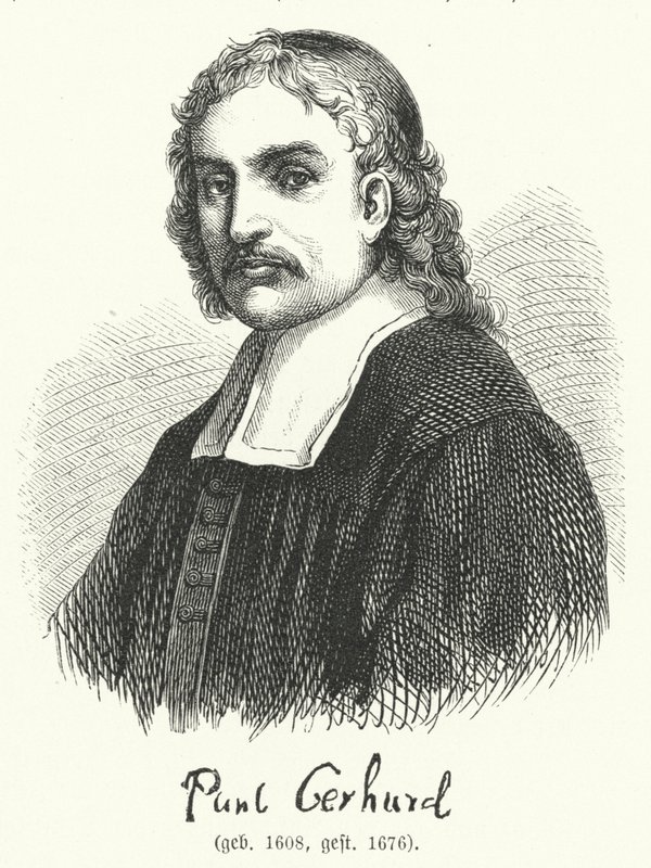 Paul Gerhardt német evangélikus teológus és himnódista (metszet) alkotó: German School