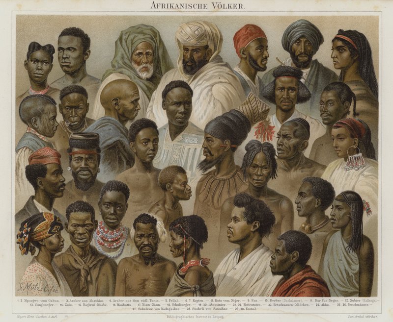 Afrika népei alkotó: German School