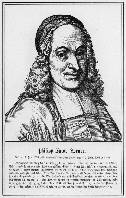 Philipp Jacob Spener (metszet) alkotó: German School