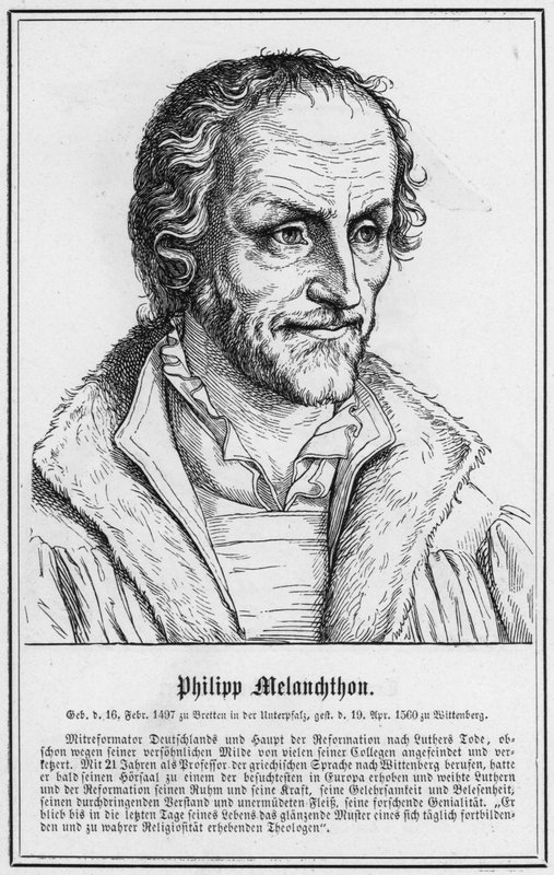 Philipp Melanchthon (metszet) alkotó: German School