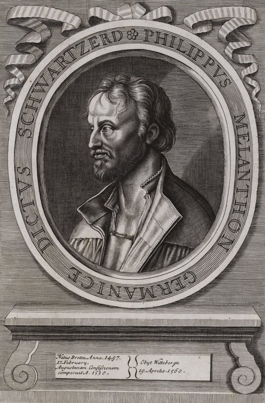Philipp Melanchthon, a protestáns reformáció német teológusa alkotó: German School