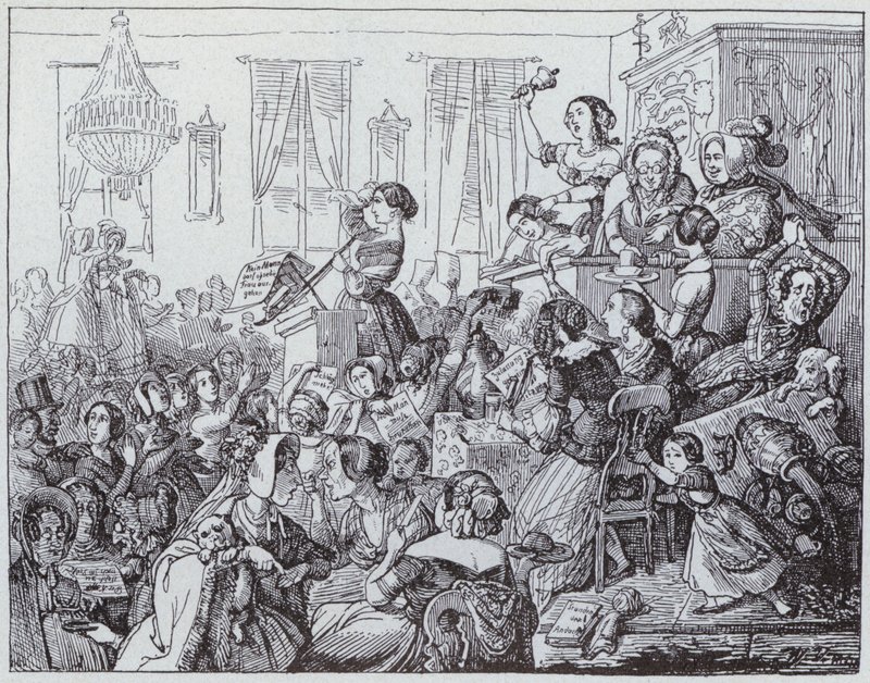 Politikai Nők Klubja (litho) alkotó: German School