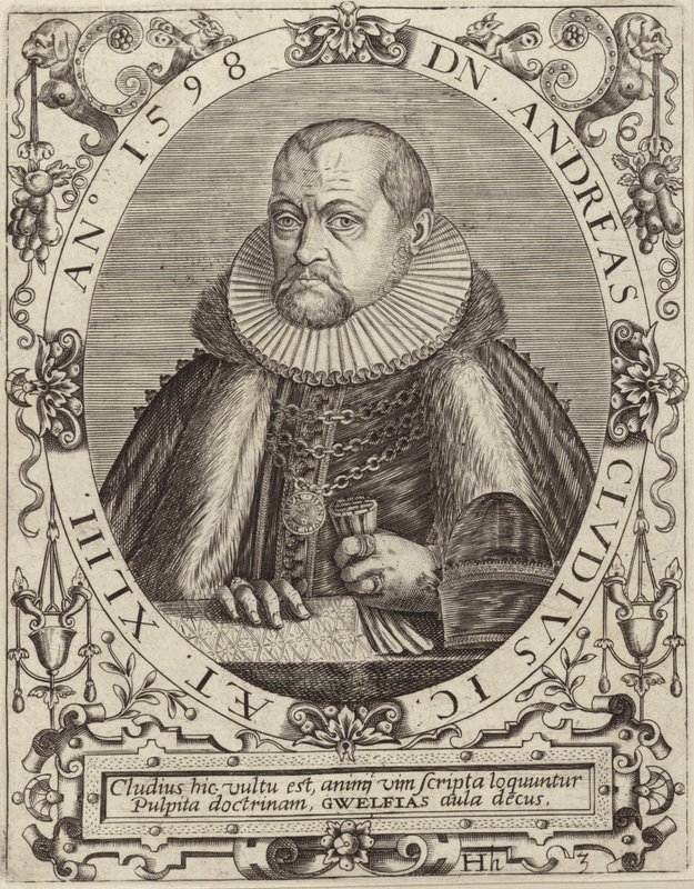 Andreas Cludius portréja alkotó: German School