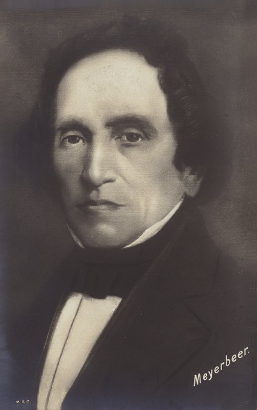 Giacomo Meyerbeer portréja alkotó: German School