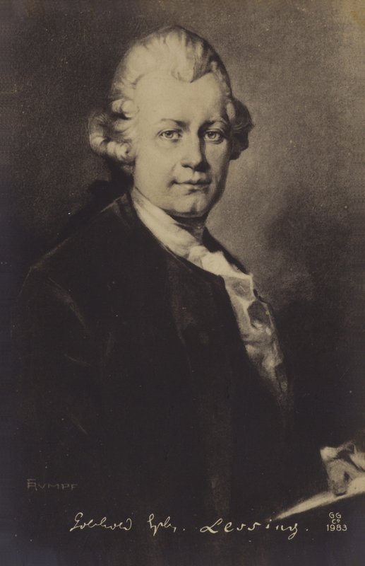 Gotthold Ephraim Lessing portréja alkotó: German School