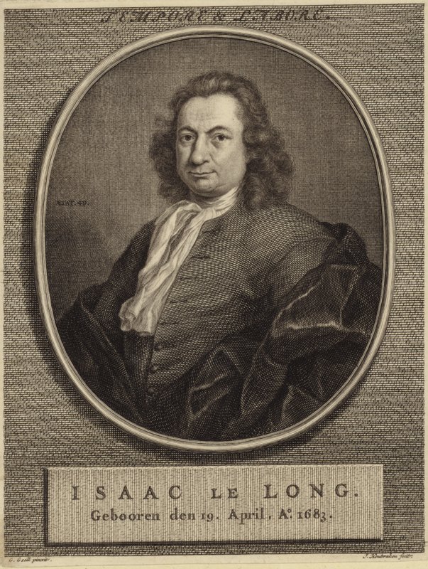 Isaac le Long portréja alkotó: German School