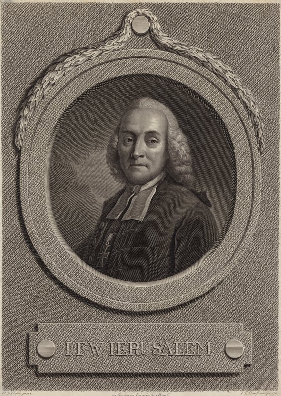 Johann Friedrich Wilhelm Jeruzsálem portréja alkotó: German School
