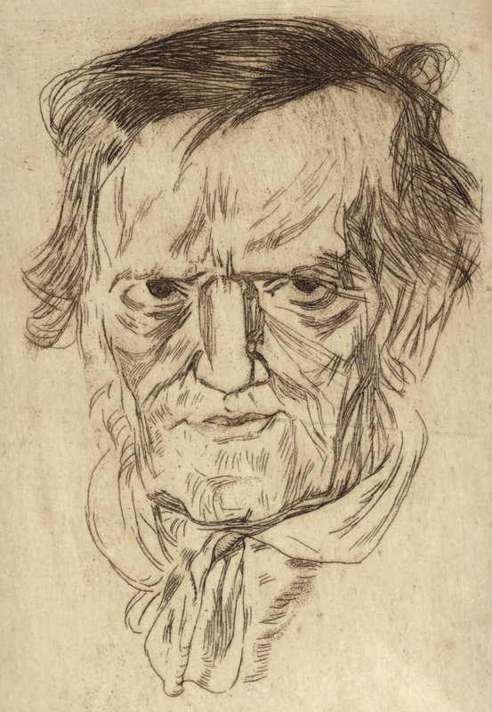 Richard Wagner portréja alkotó: German School