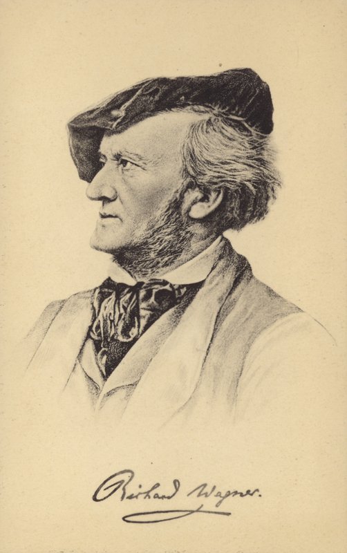 Richard Wagner portréja alkotó: German School