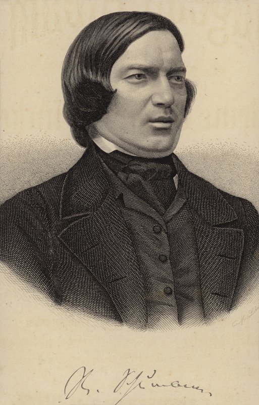 Robert Schumann portréja alkotó: German School