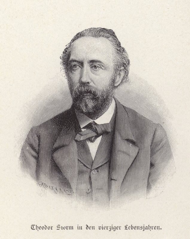 Theodor Storm portréja alkotó: German School