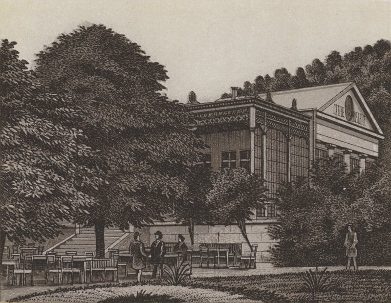 Posthof (litho) alkotó: German School