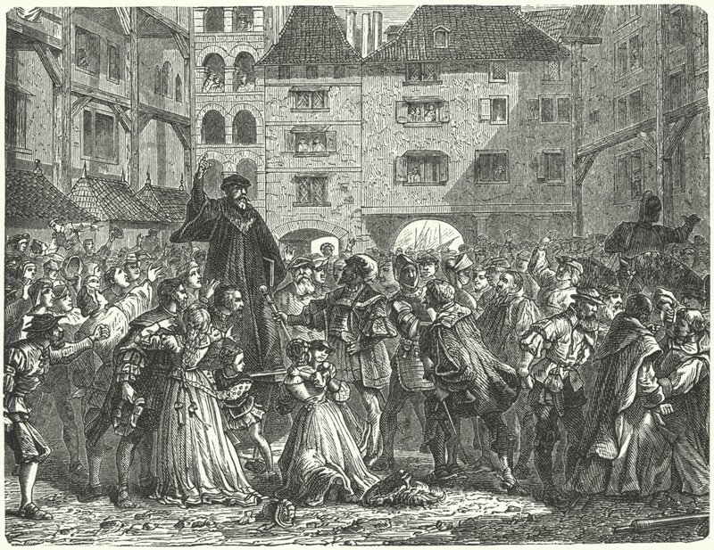A reformáció prédikátora Svájcban alkotó: German School