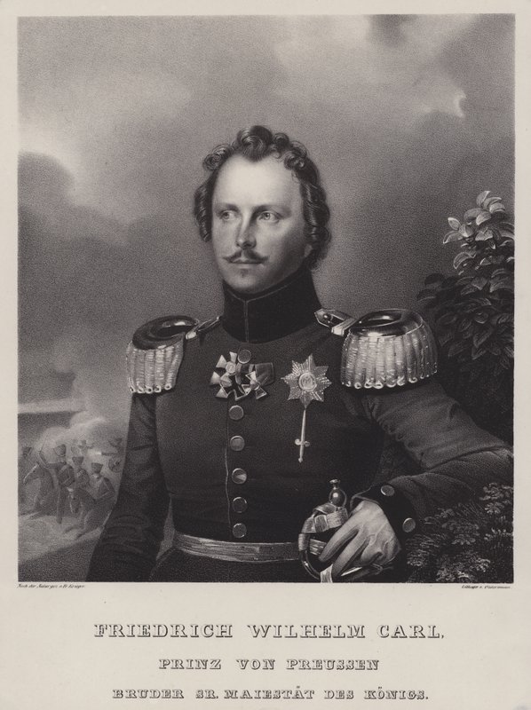Vilmos porosz herceg (1783-1851), III. Frigyes Vilmos király testvére (litho) alkotó: German School