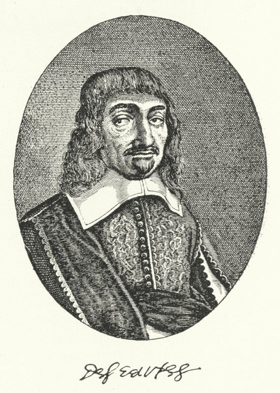 Rene Descartes francia filozófus (metszet) alkotó: German School