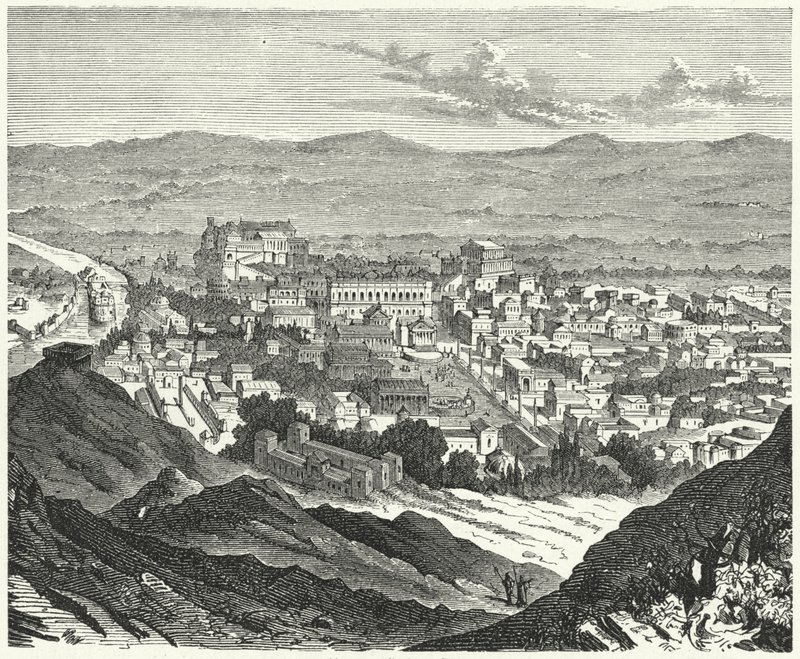 Róma Julius Caesar idejében alkotó: German School